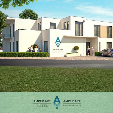 Amper Art Boardinghouse Aparthotel Furstenfeldbruck Bagian luar foto